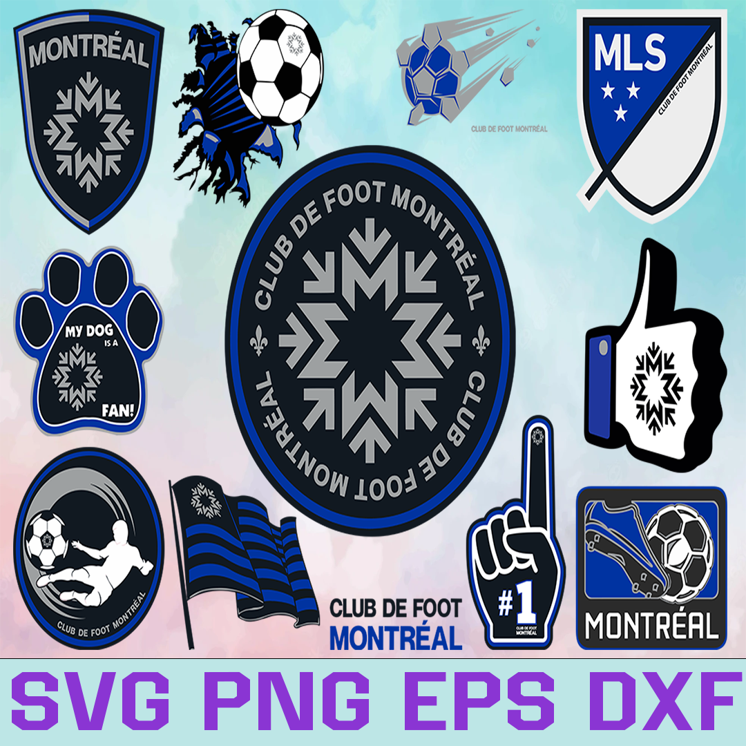 Club de Foot Montreal Soccer Team svg, Club de Foot Montreal Inspire