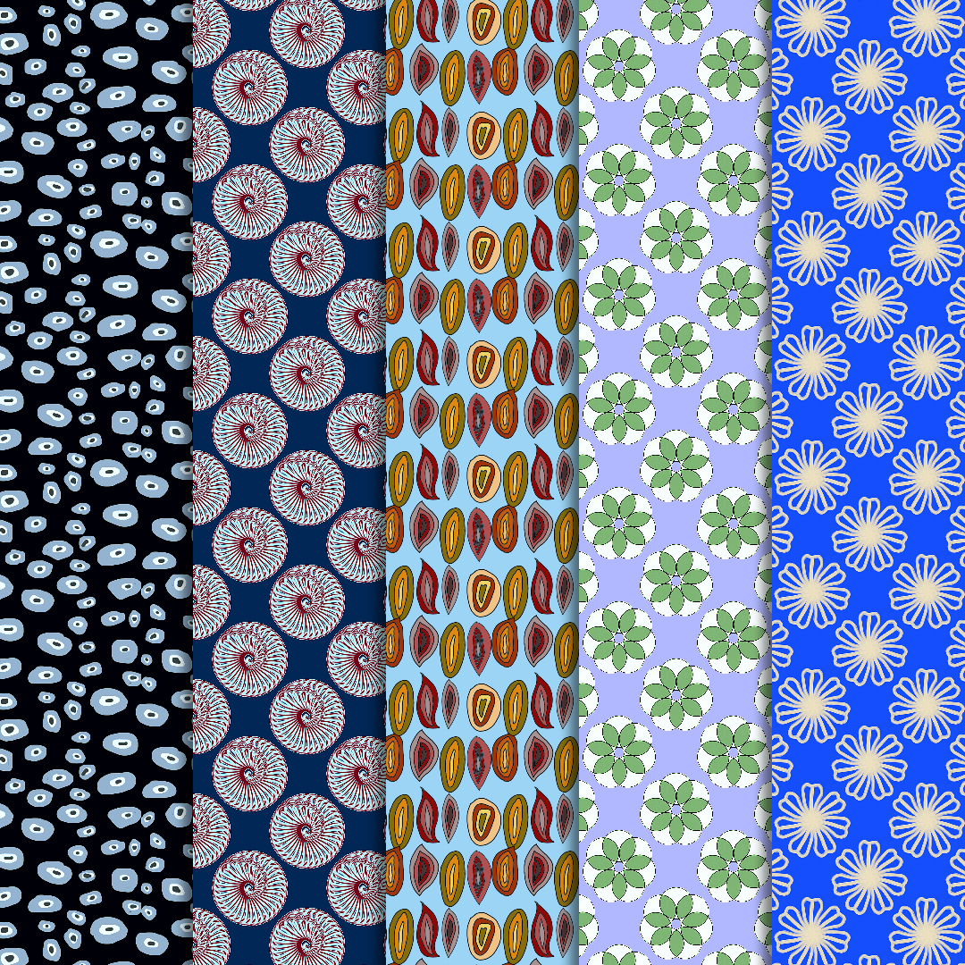 Digital seamless colorful scrapbooking paper - Inspire Uplift