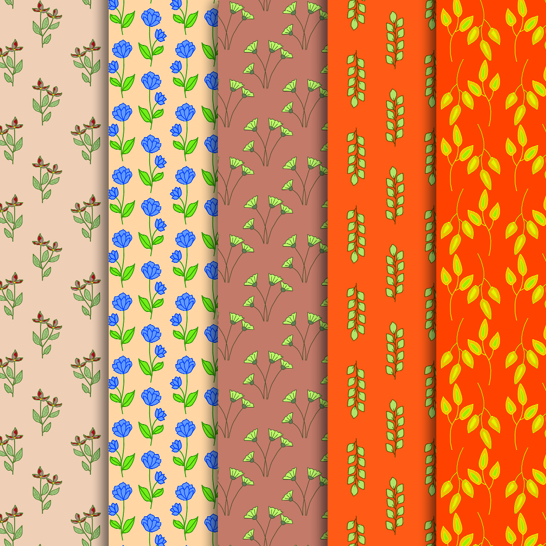 Digital seamless colorful scrapbooking paper - Inspire Uplift