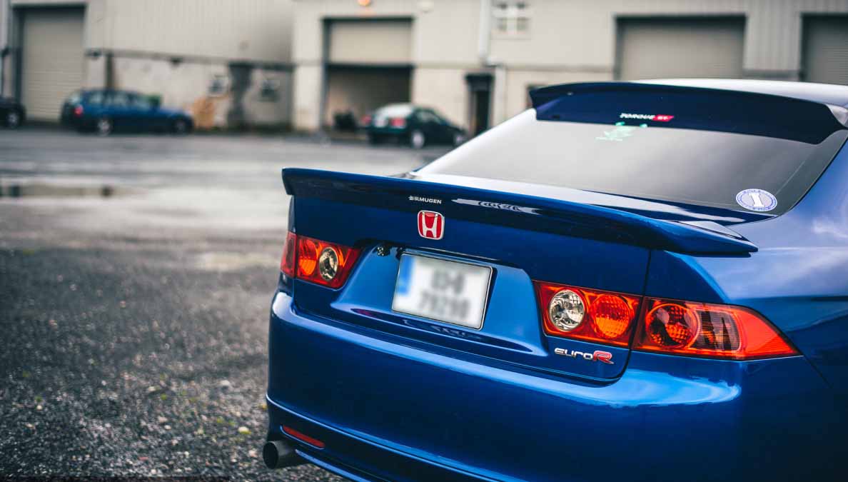 Rear Spoiler Duck tail Mugen St for Honda Accord CL7 Cl9 / 0 Inspire Uplift