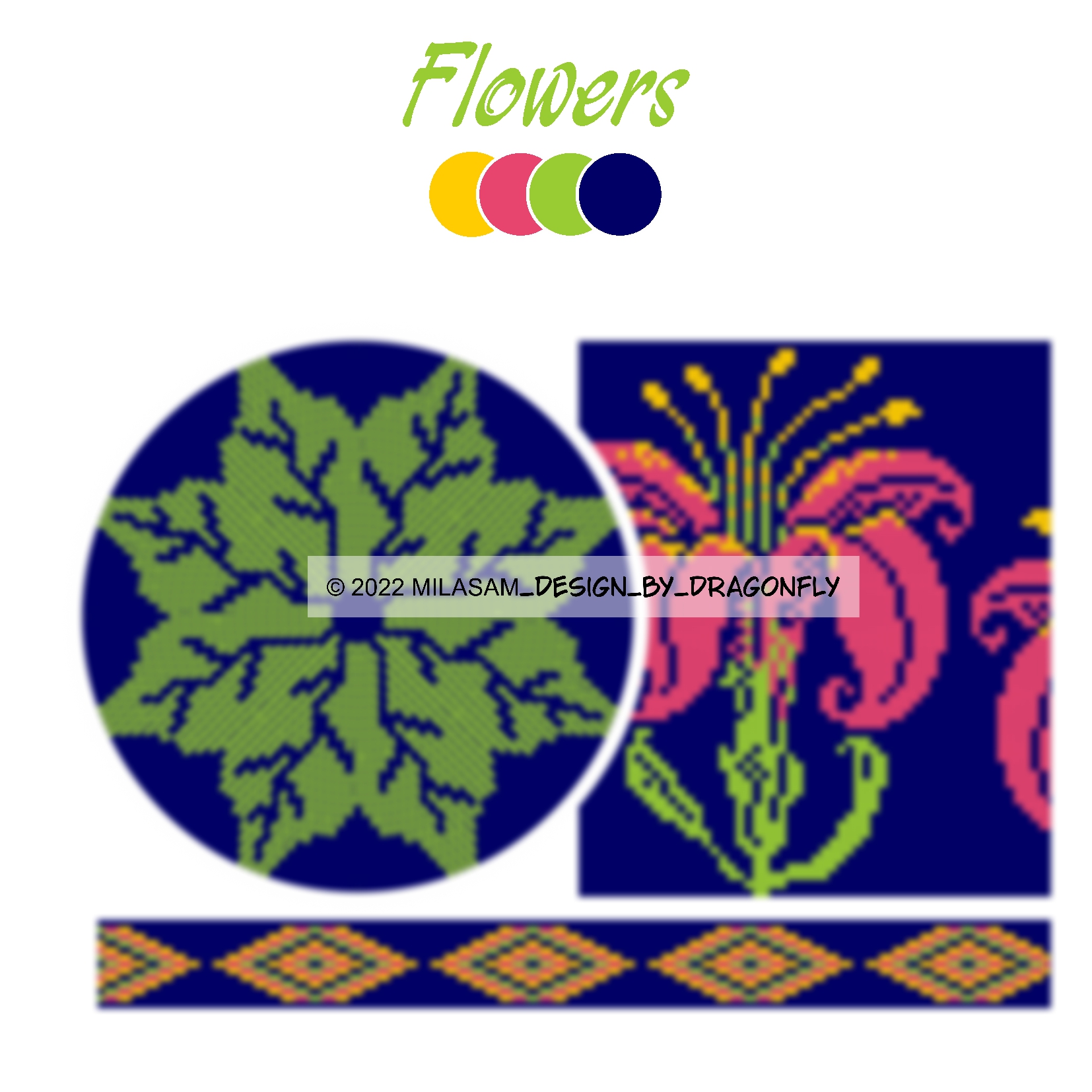 Crochet PATTERN Wayuu mochila bag / Tapestry crochet / Flow Inspire