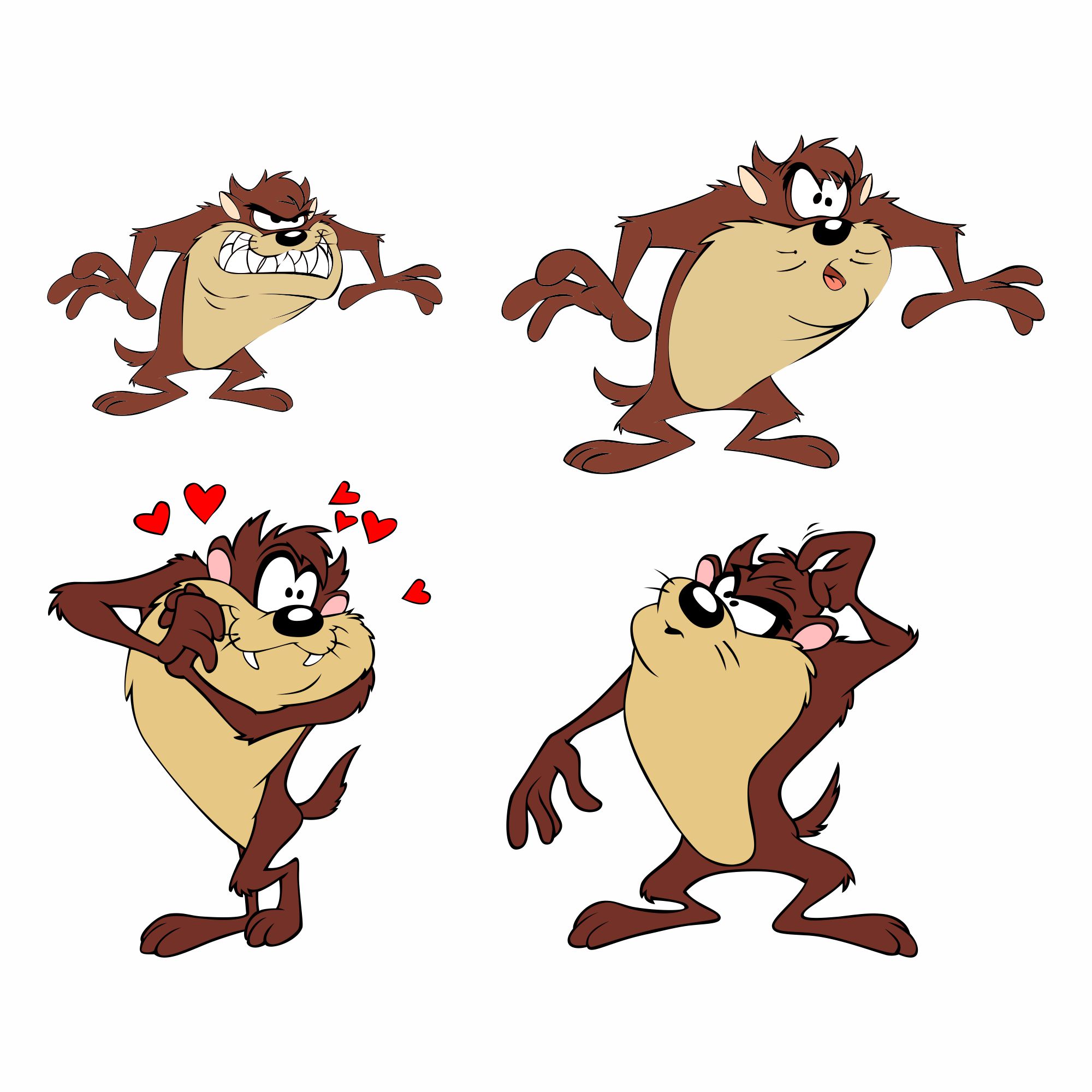 Tasmanian Devil SVG Taz Svg Inspire Uplift