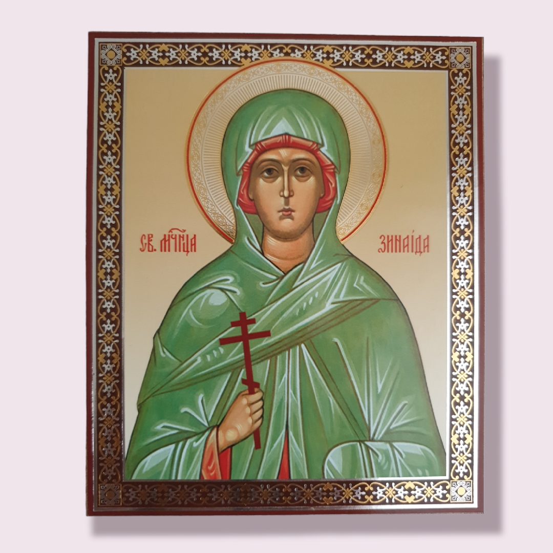 Saint Zenaida of Tarsus icon Orthodox gift free shipping Inspire