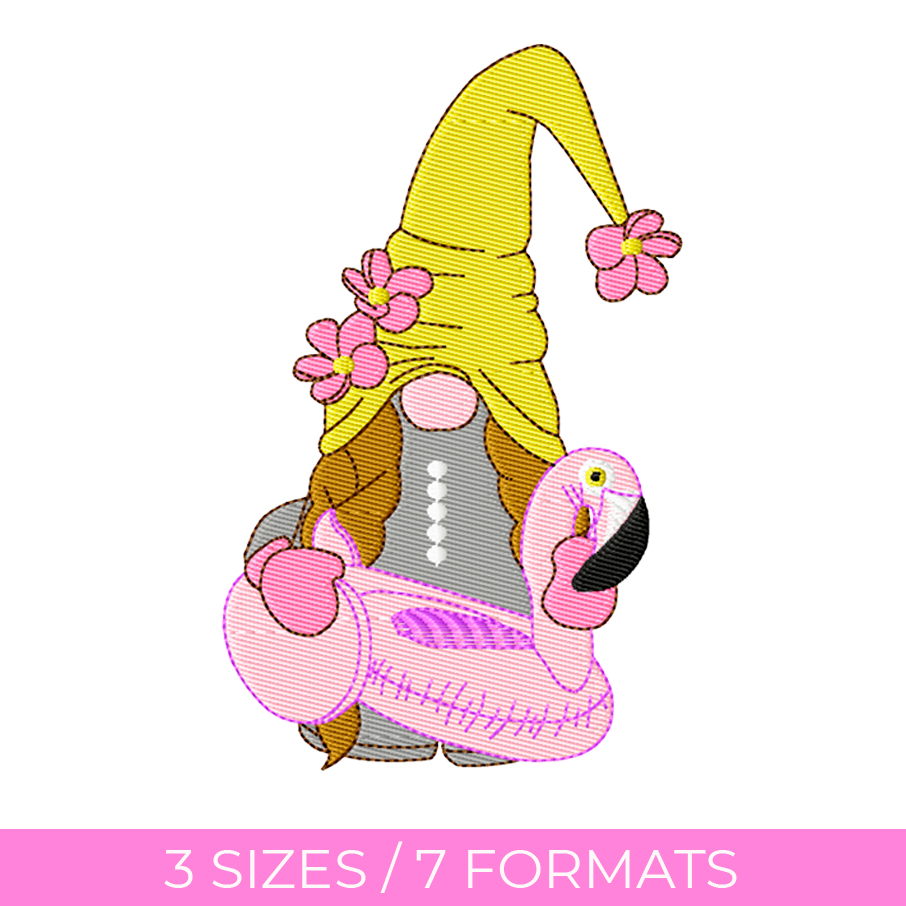 Summer embroidery design, Embroidery file, Pes embroidery de Inspire