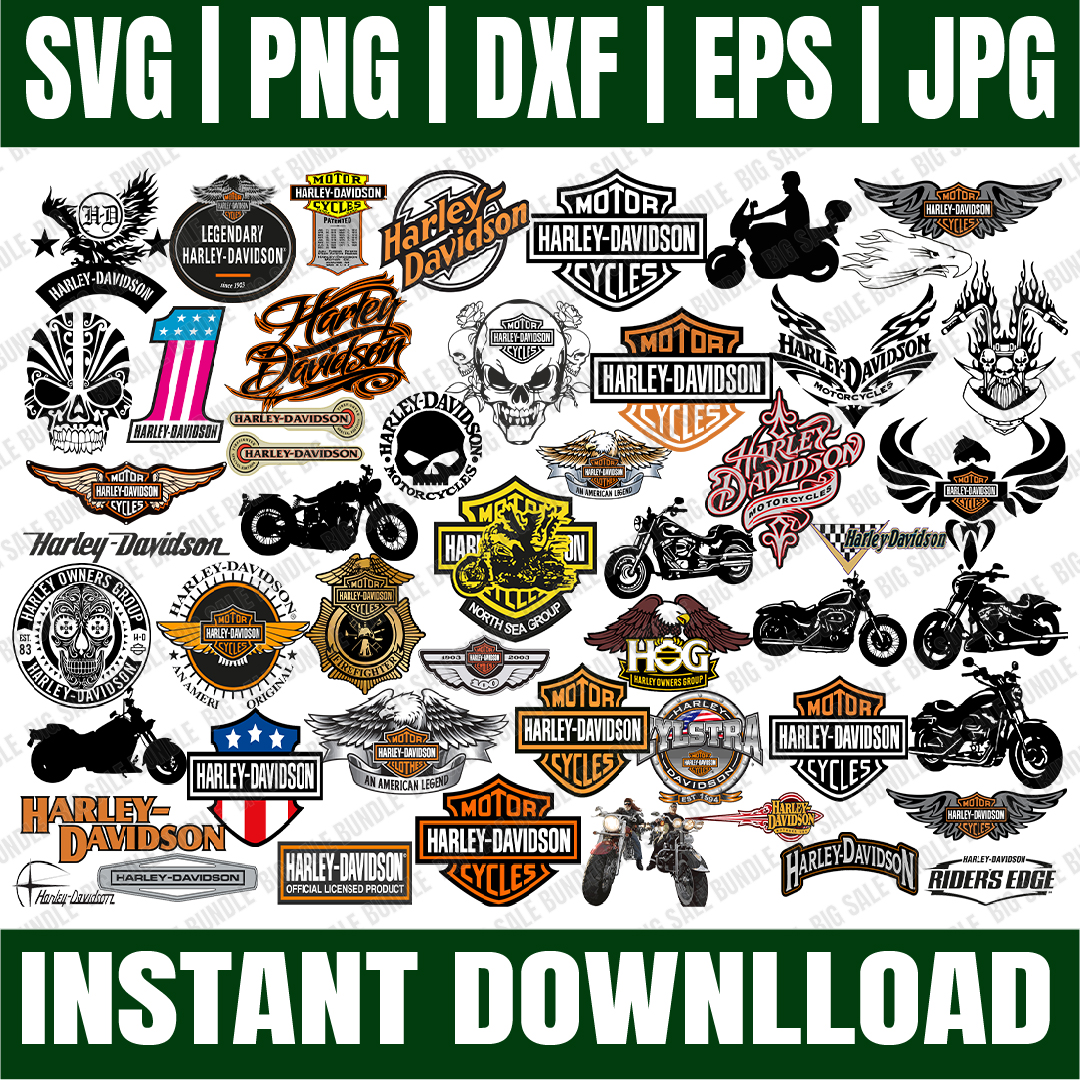 Bundle 97 Files New Harley Davidson svg, Harley Davidson SVG - Inspire