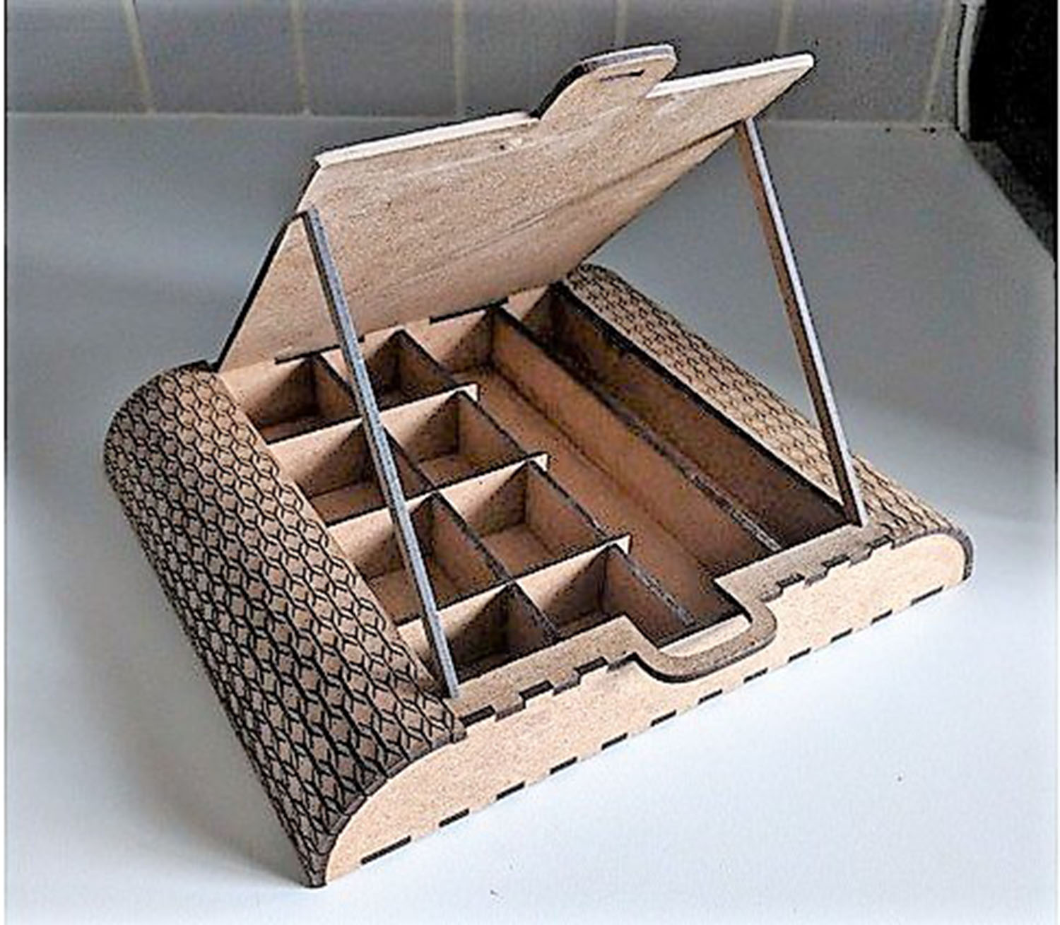 Cnc Router Box Pattern Digital Template Cnc Router Files Cnc Paint Case Files for W | Inspire ...