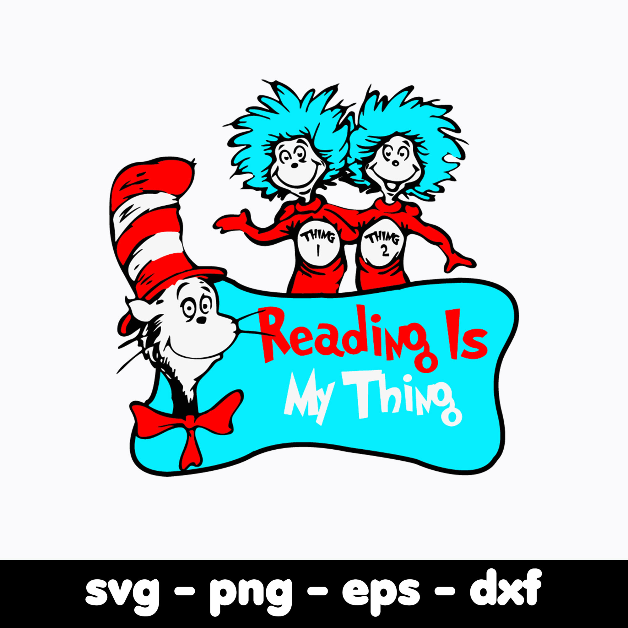 Dr Seuss Svg Bundle, Funny Dr Seuss Quote Svg, Dr Seuss Svg, Inspire