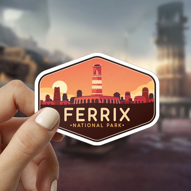 Ferrix National Park Sticker, Cassian Andor Sticker, Star Wa - Inspire ...