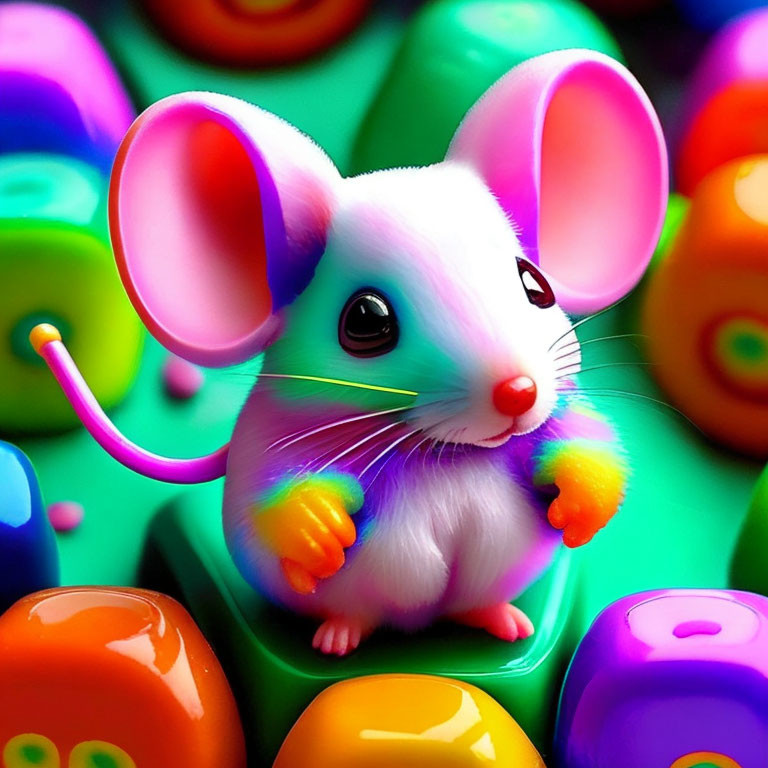Mom's Mah Jongg Mouse super cute tiny mouse playing mahjongg | Inspire ...
