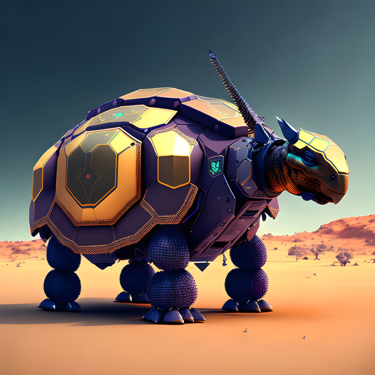 Behemoth armored turtle mech - Inspire Uplift