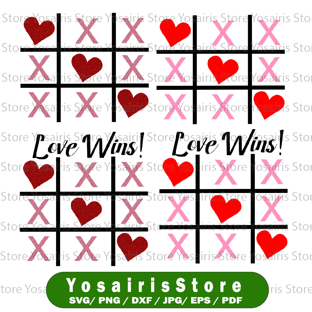 Tic Tac Toe Love Wins PNG Love Always Wins Couple PNG PNG Va | Inspire ...