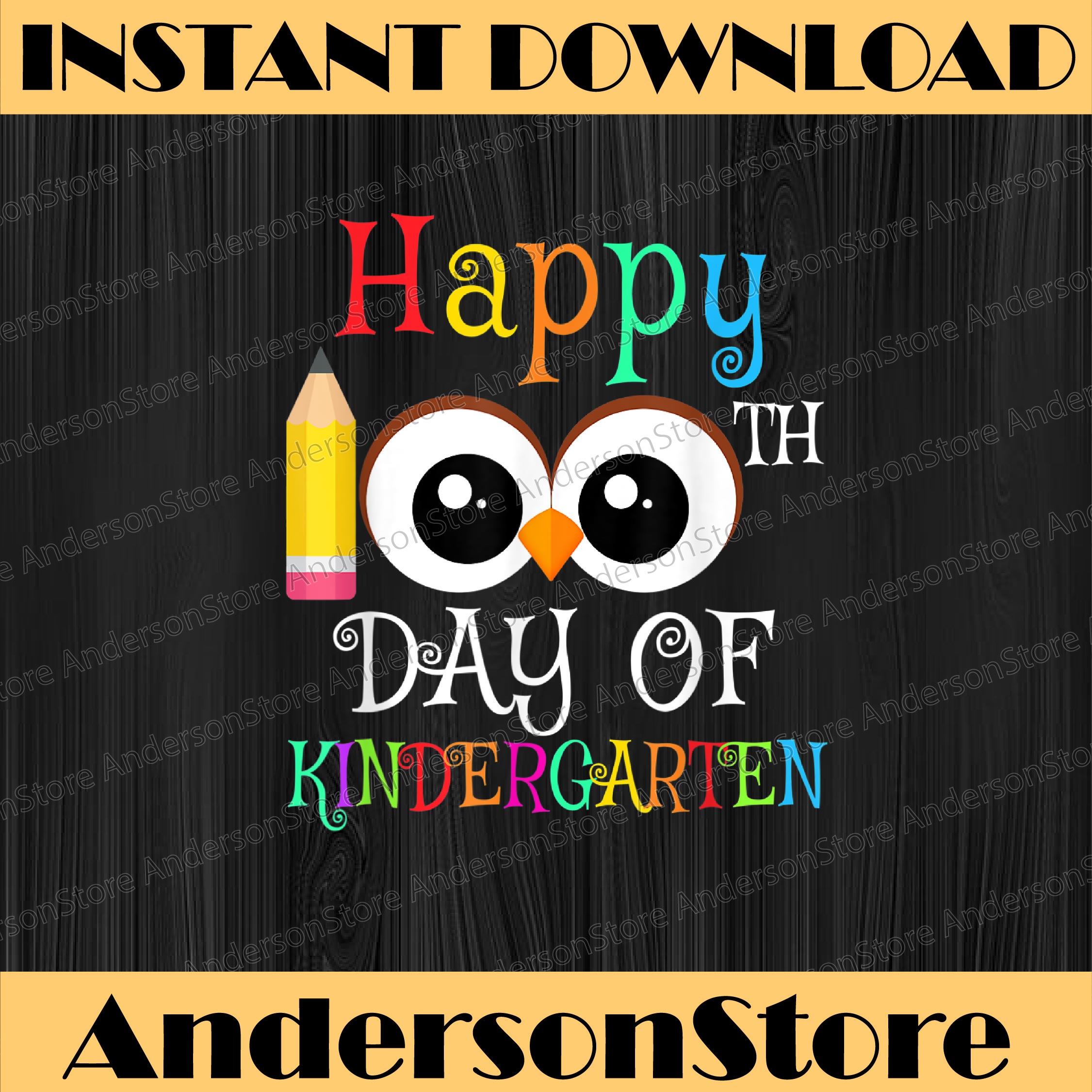 Happy 100th Day of School for Teachers Kids 100 Days PNG | Inspire Uplift