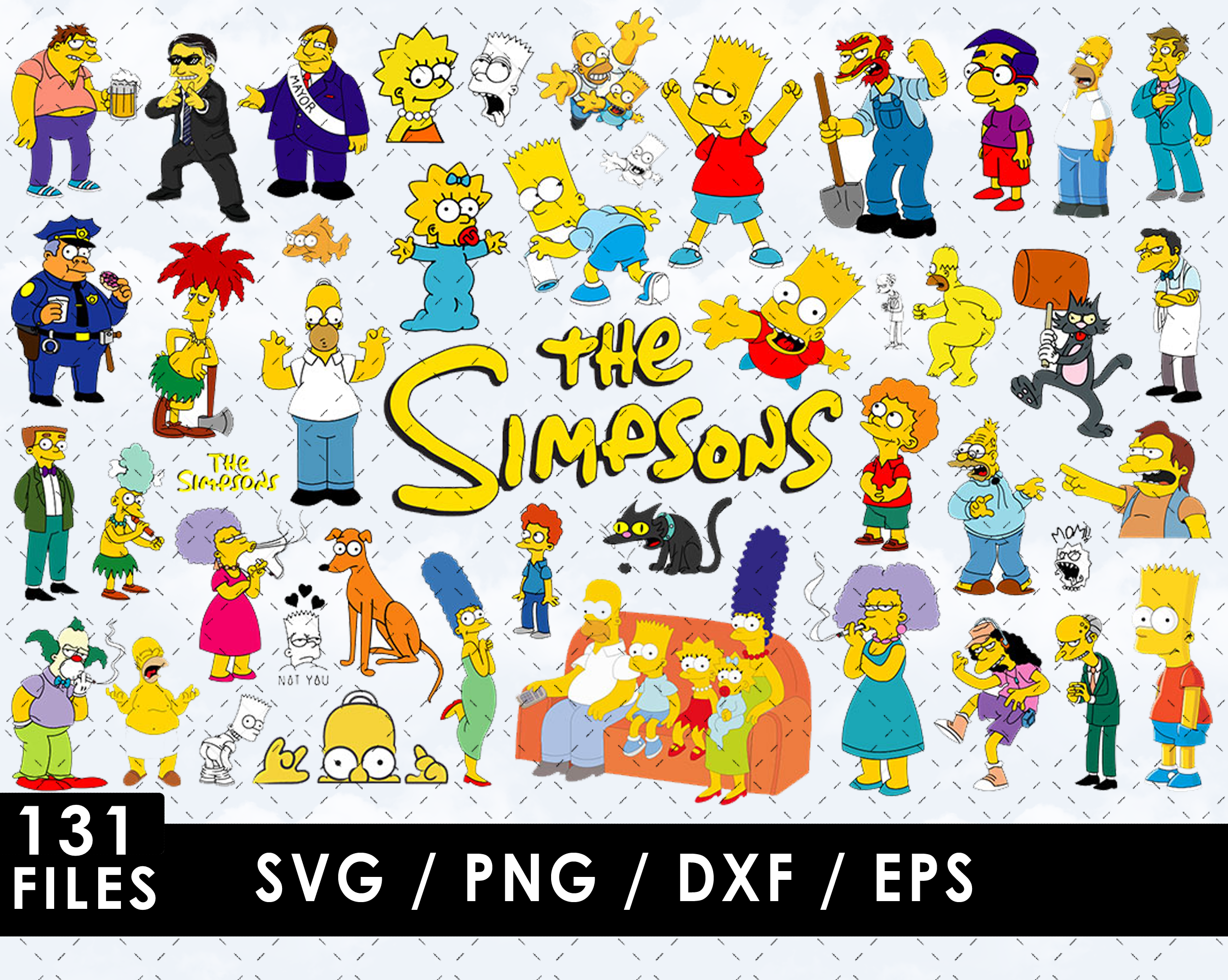 Vector Simson The Simpsons Svg Files, The Simpsons Svg File, Vector Png Im | Inspire ...