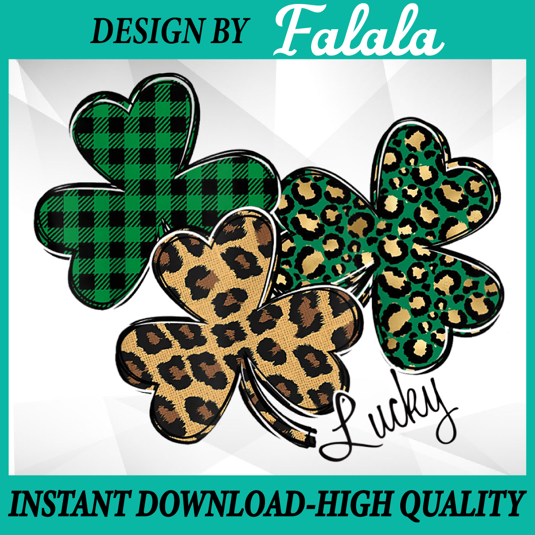 St. Patrick's Day Shirt For Women – Buffalo Plaid Leopard Shamrock Graphic Tee, Casual Holiday Top
