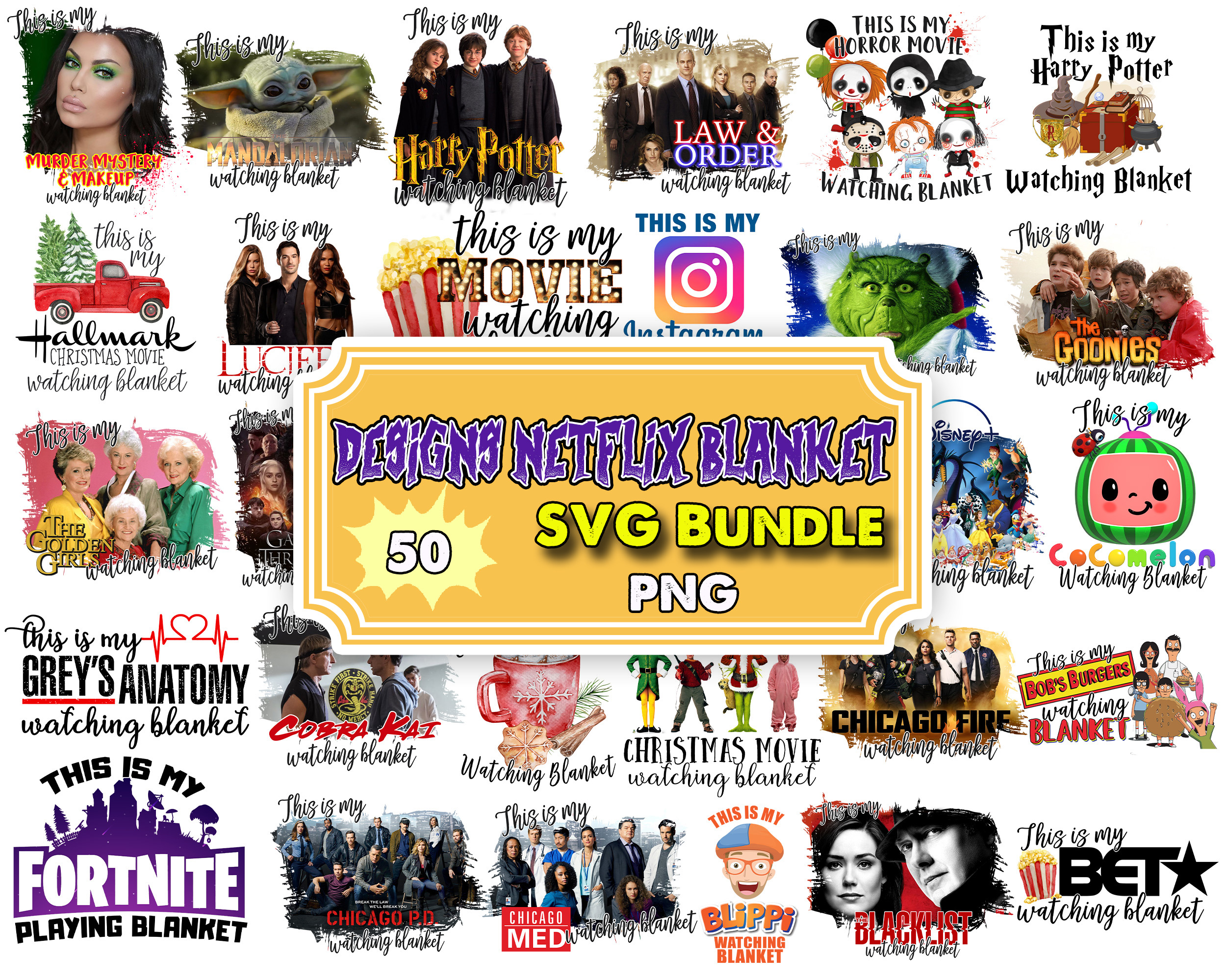 Designs Netflix Blanket 50 png, This is my Netflix Binge Wat - Inspire ...