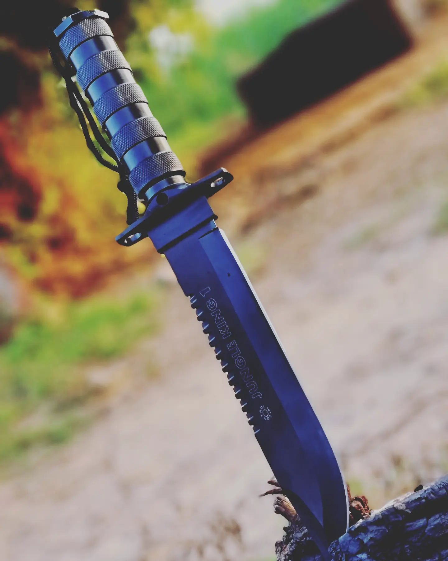 The Jungle King Wild Knife Black , HandForged Knife,Damascus | Inspire ...