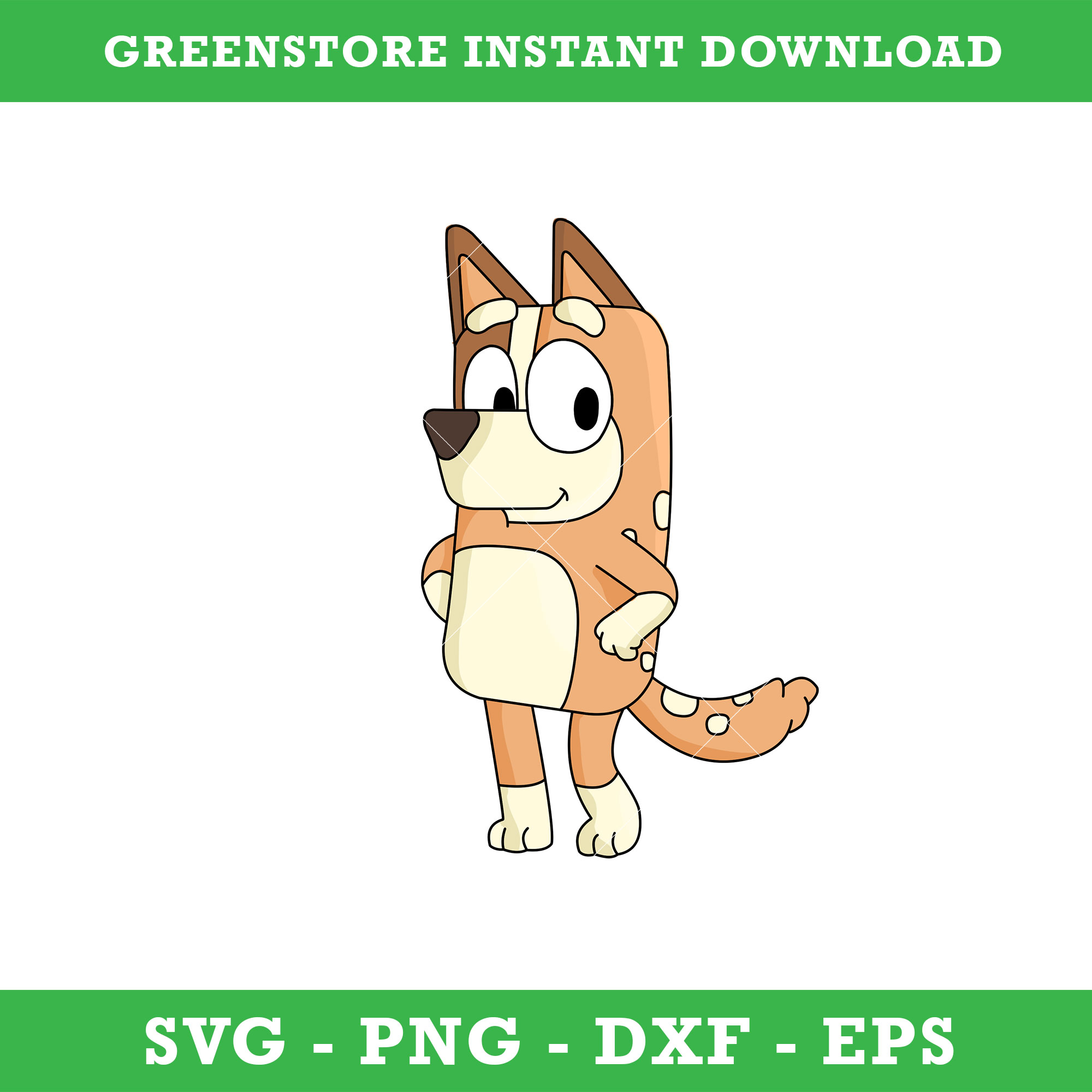 Chilli Heeler Dog Svg, Bluey Mom Svg, Bluey Svg, Cartoon Svg Inspire