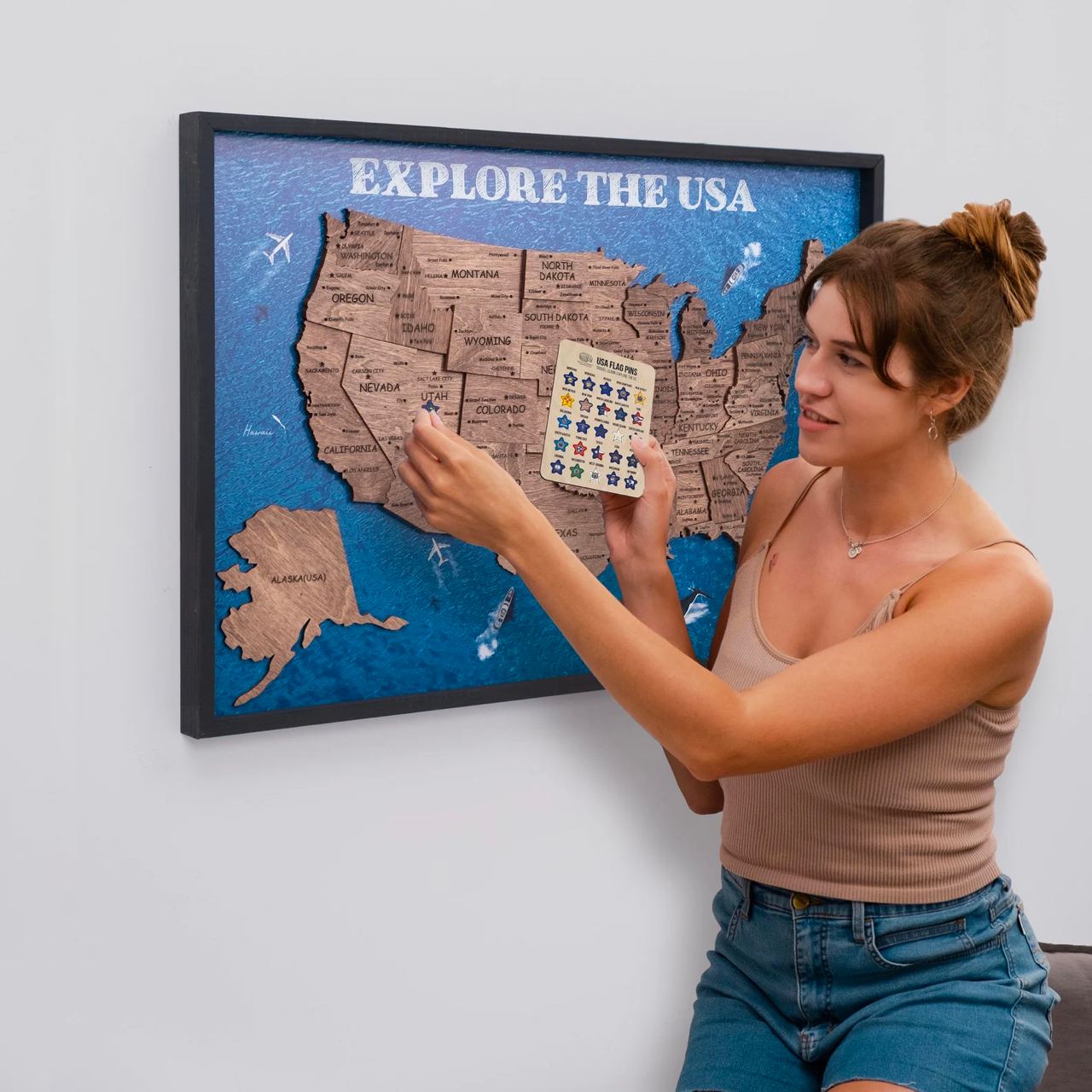US Flag Pins | Inspire Uplift