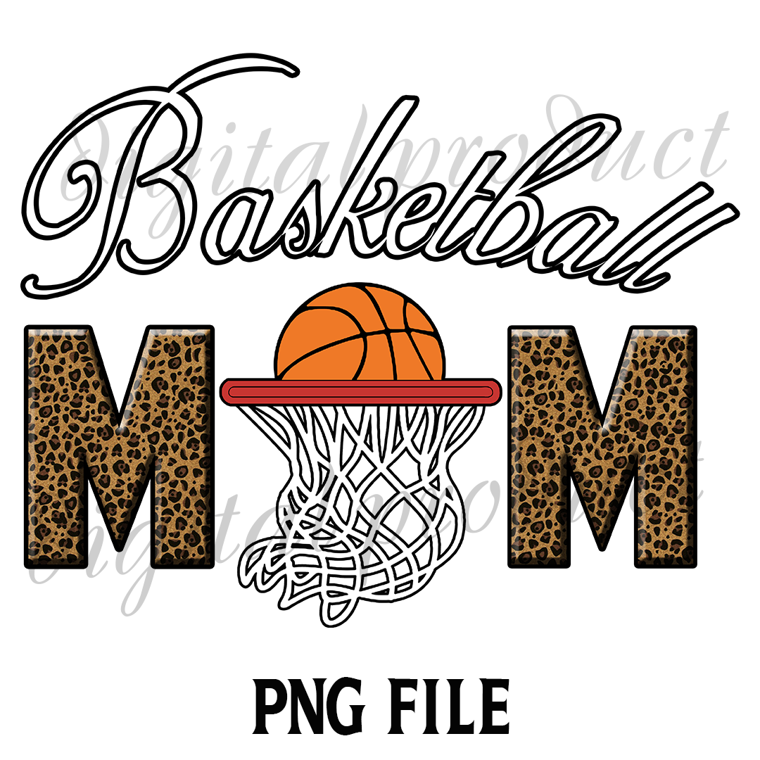 Basketball Mom PNG DIGITAL FILE,BASKETBALL PNG,BASKETBALL DI - Inspire
