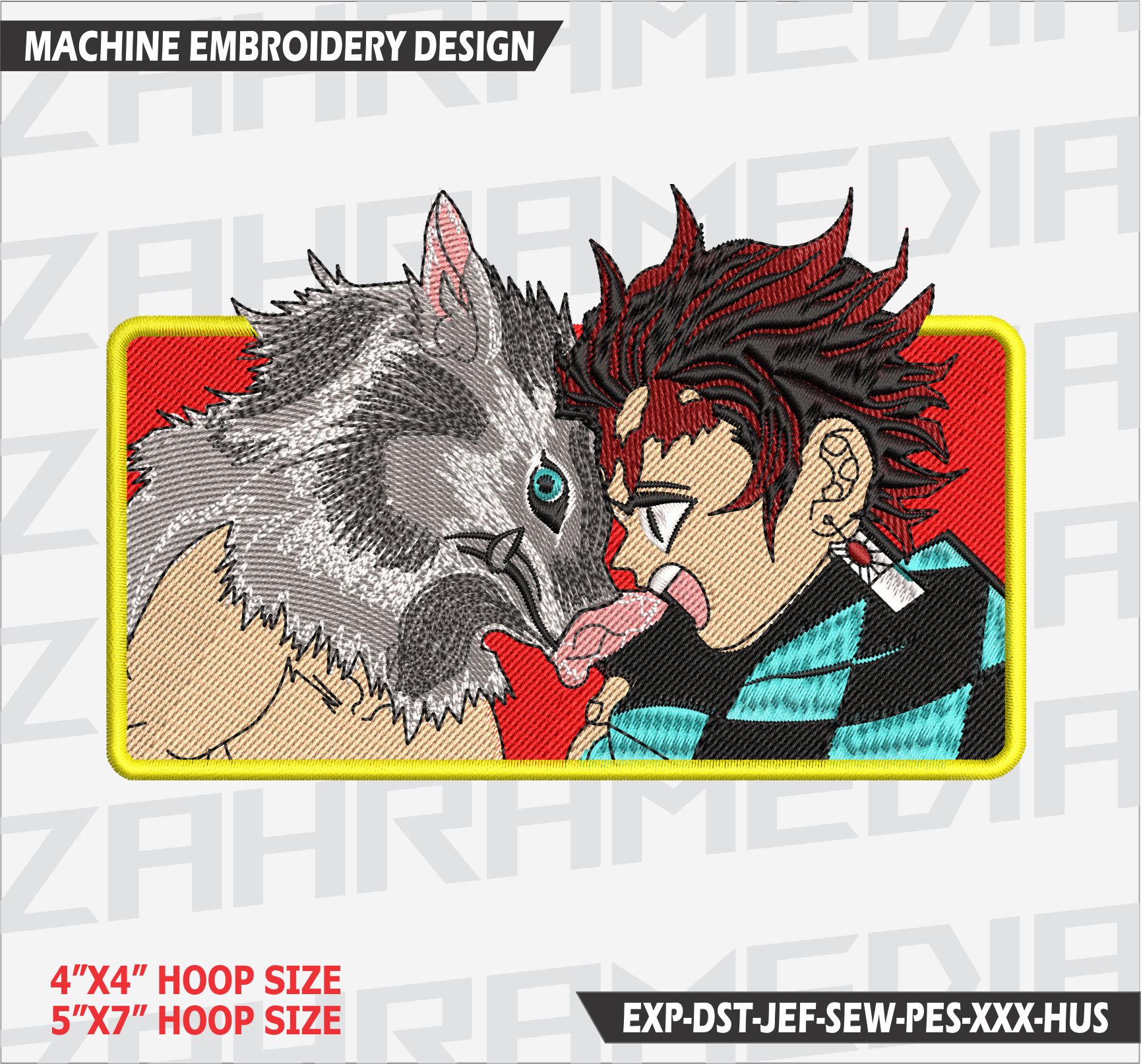 Anime Inspired , Machine Embroidery Design, Files, INSTANT D - Inspire ...