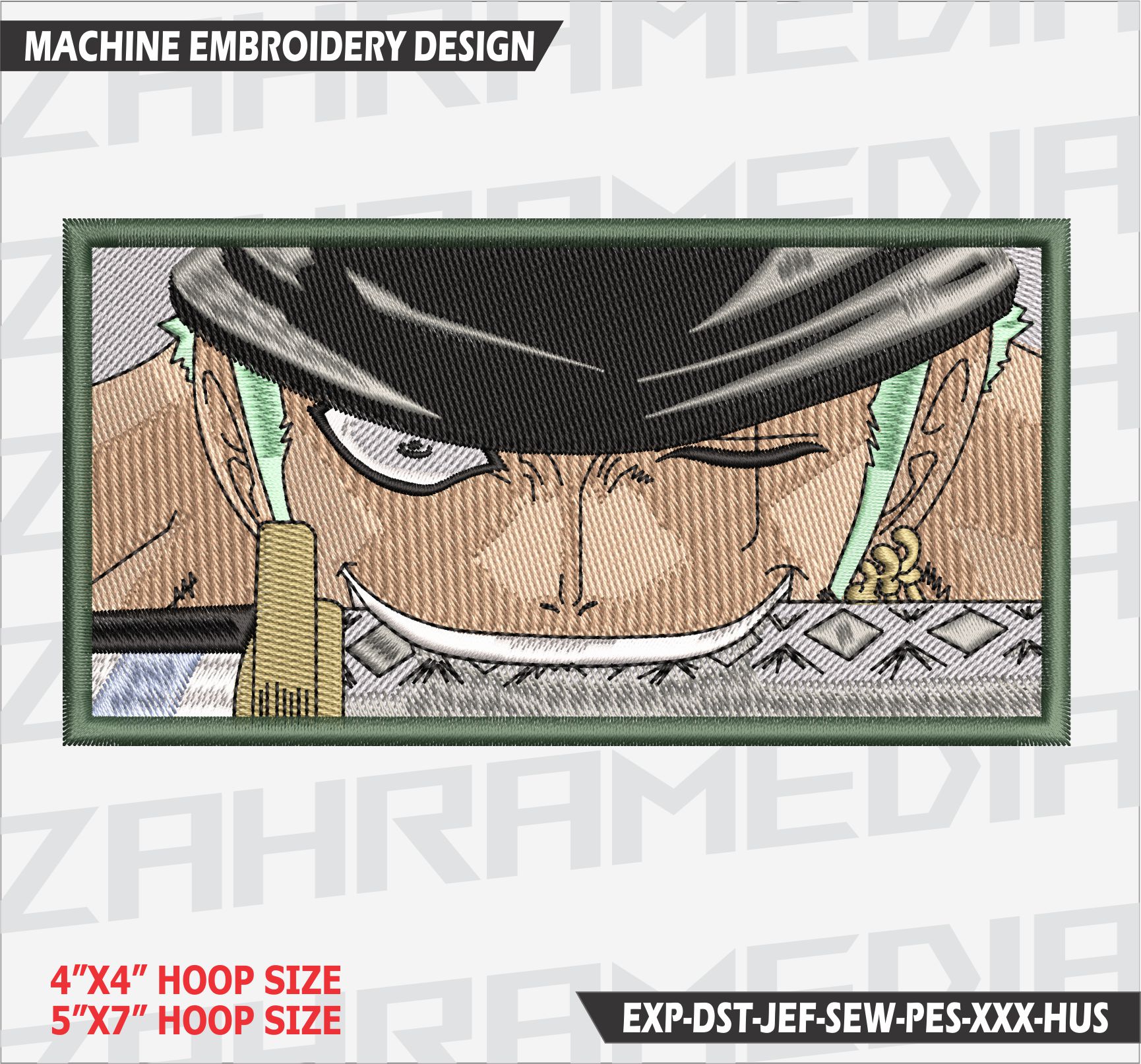 Anime Inspired , Machine Embroidery Design, Files, INSTANT D - Inspire ...