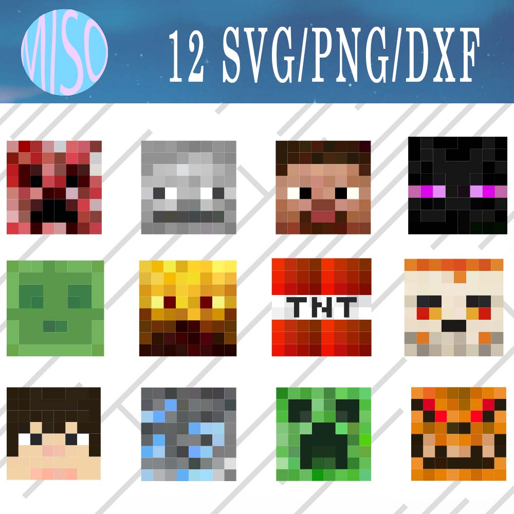 Minecraft Character Faces
