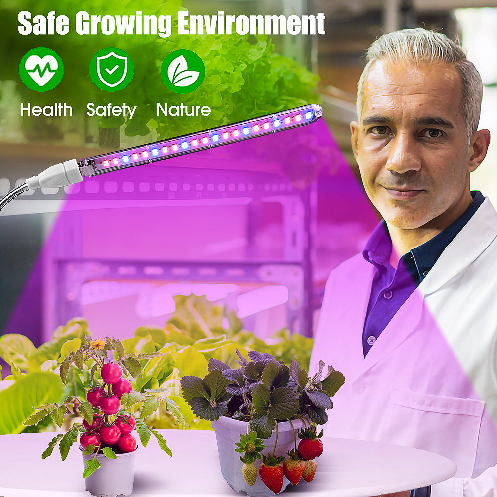 Led Growing Light Indoor Supplement Light Plant Grow Lamps Inspire Uplift