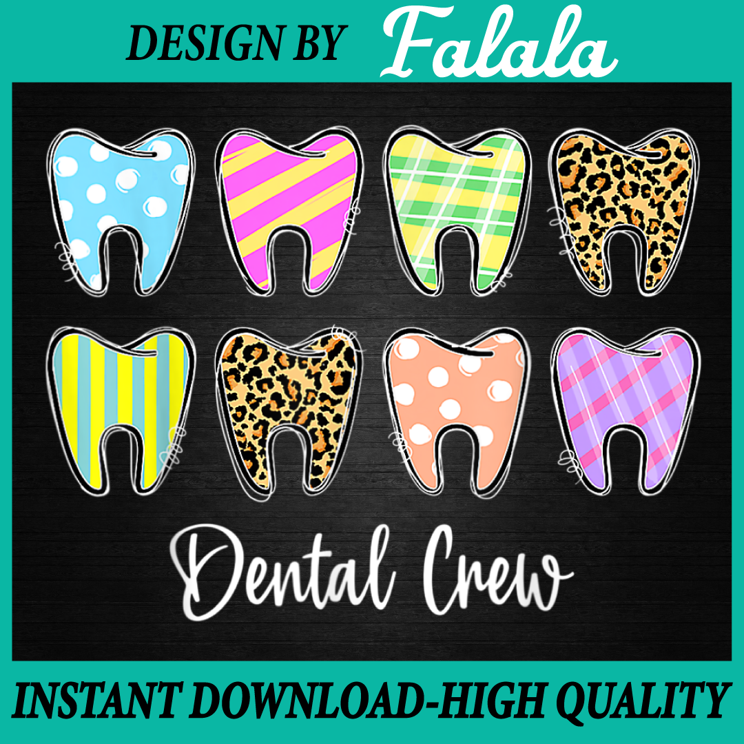 Leopard Teeth Pattern Dental Crew Cute Teeth Leopard Png, Happy Easter Day Christi | Inspire ...