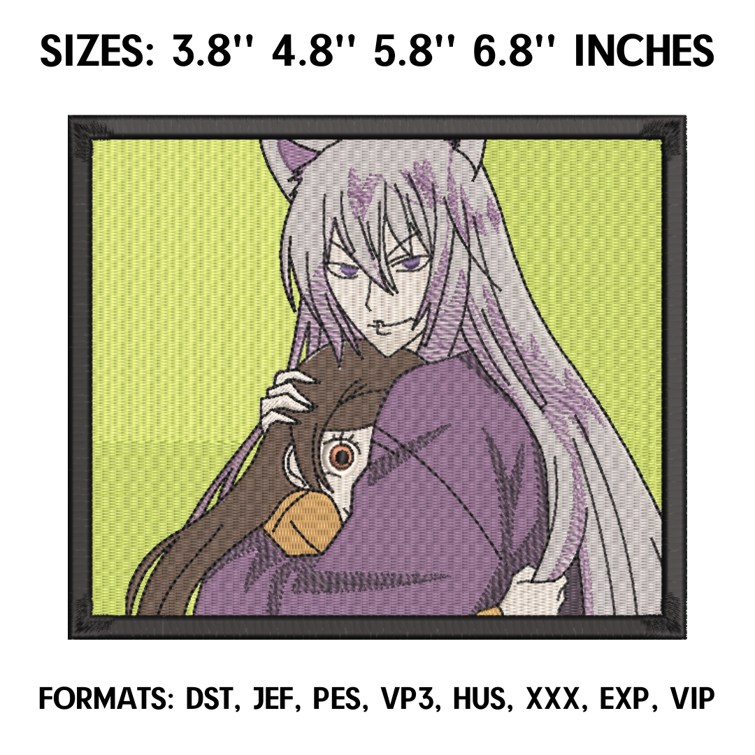 Tomoe Sticker Tomoe Embroidery Design File, Kamisama Hajimemashita Anime | Inspire Uplift