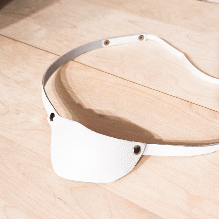 Custom Leather Eye Patch for Kris Inspire Uplift