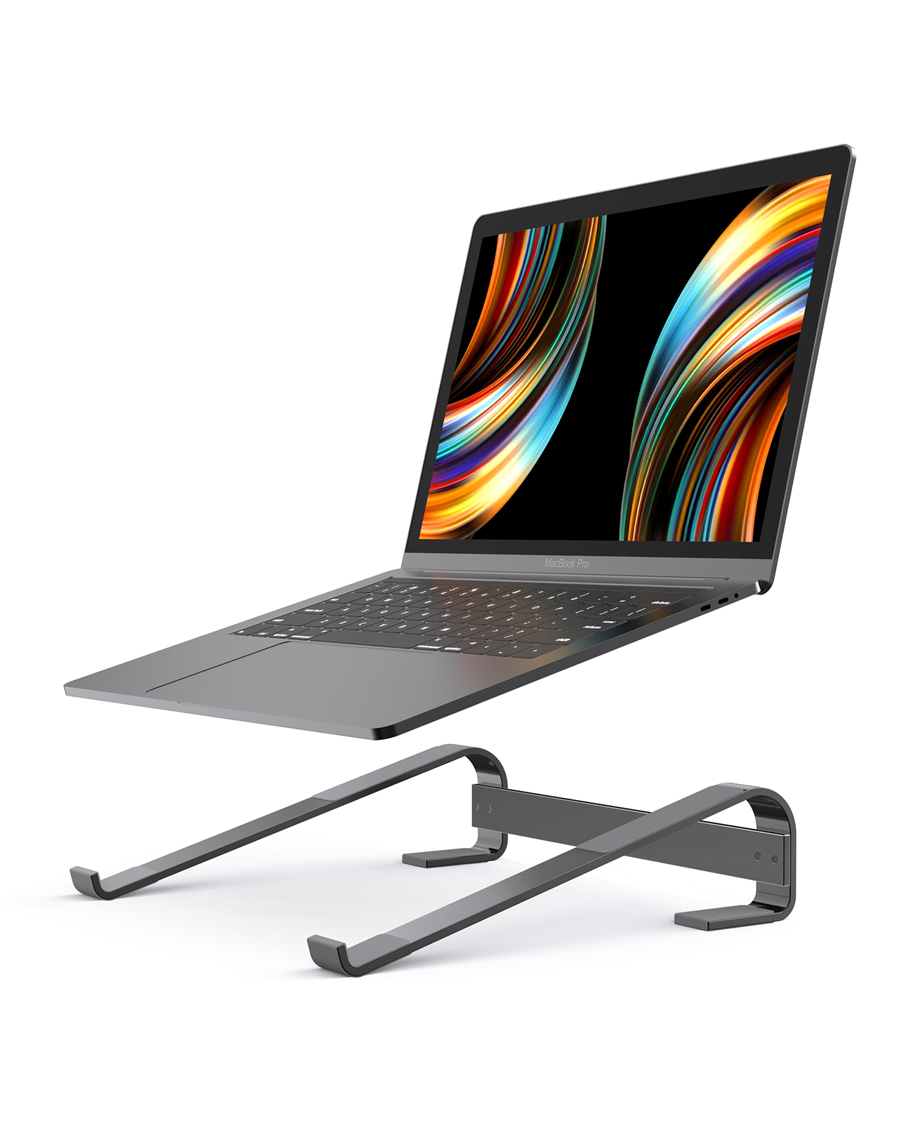 Laptop Stand Aluminium Portable Removable Laptop Rise Ventil | Inspire ...