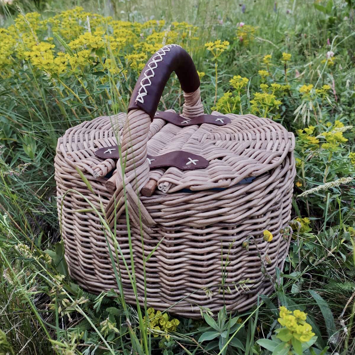 Kids size picnic basket, Baby shower gift basket Inspire Uplift