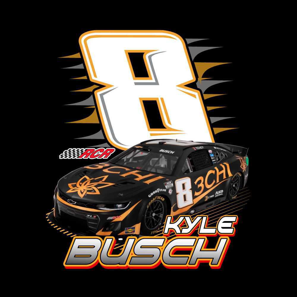 Kyle Busch 8 Rcr Nascar 2023 PNG Sublimation Designs Inspire Uplift