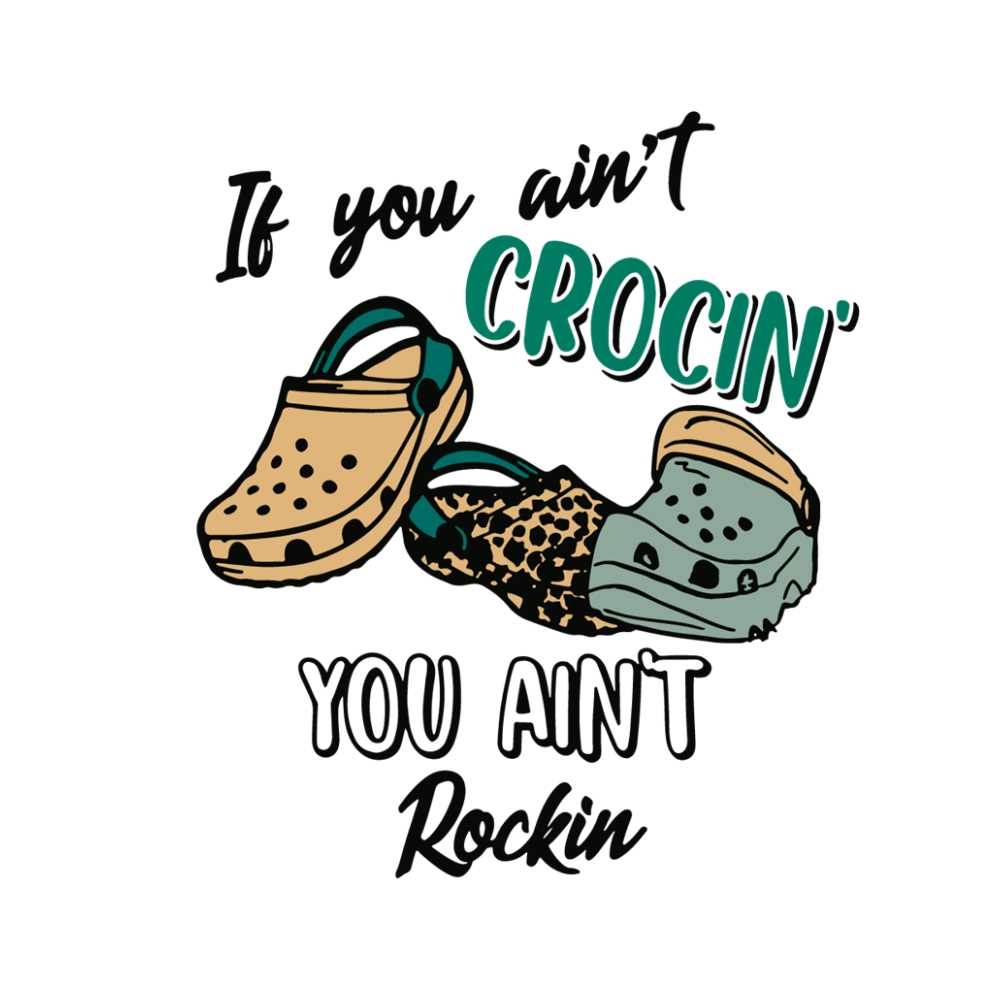 Croc Saying Svg Inspire Uplift