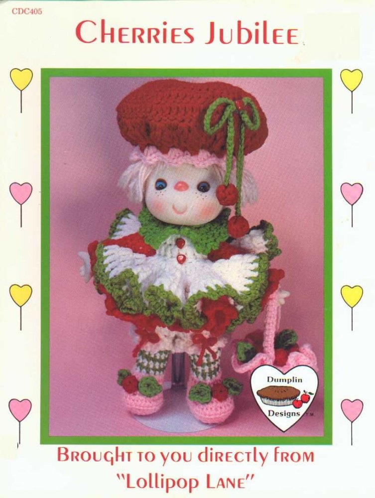 Digital Crochet Patterns Cherries Jubilee Inspire Uplift