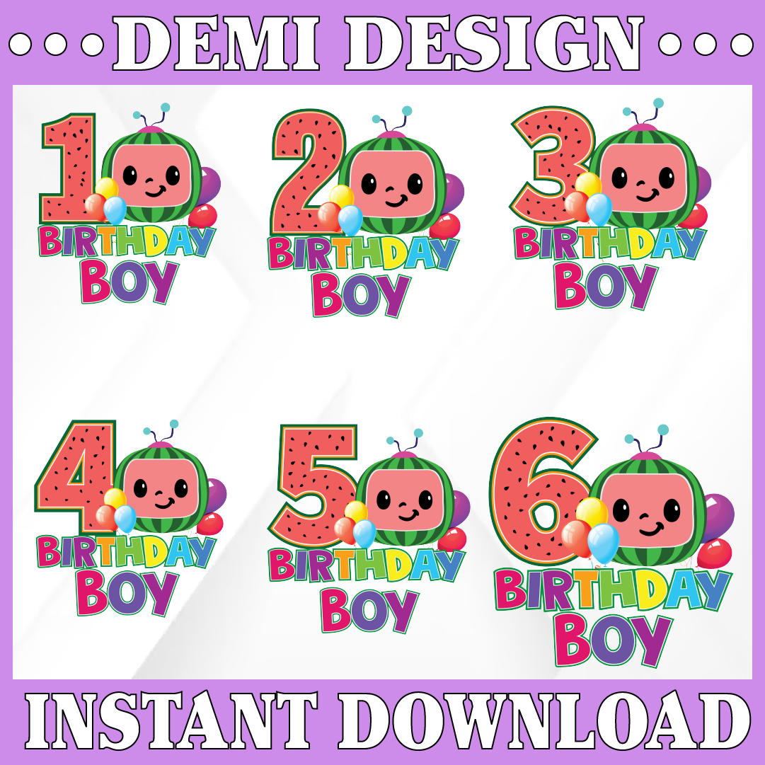 Birthday Boy Png, Age 1st 2nd 3rd 4th Pn Inspire