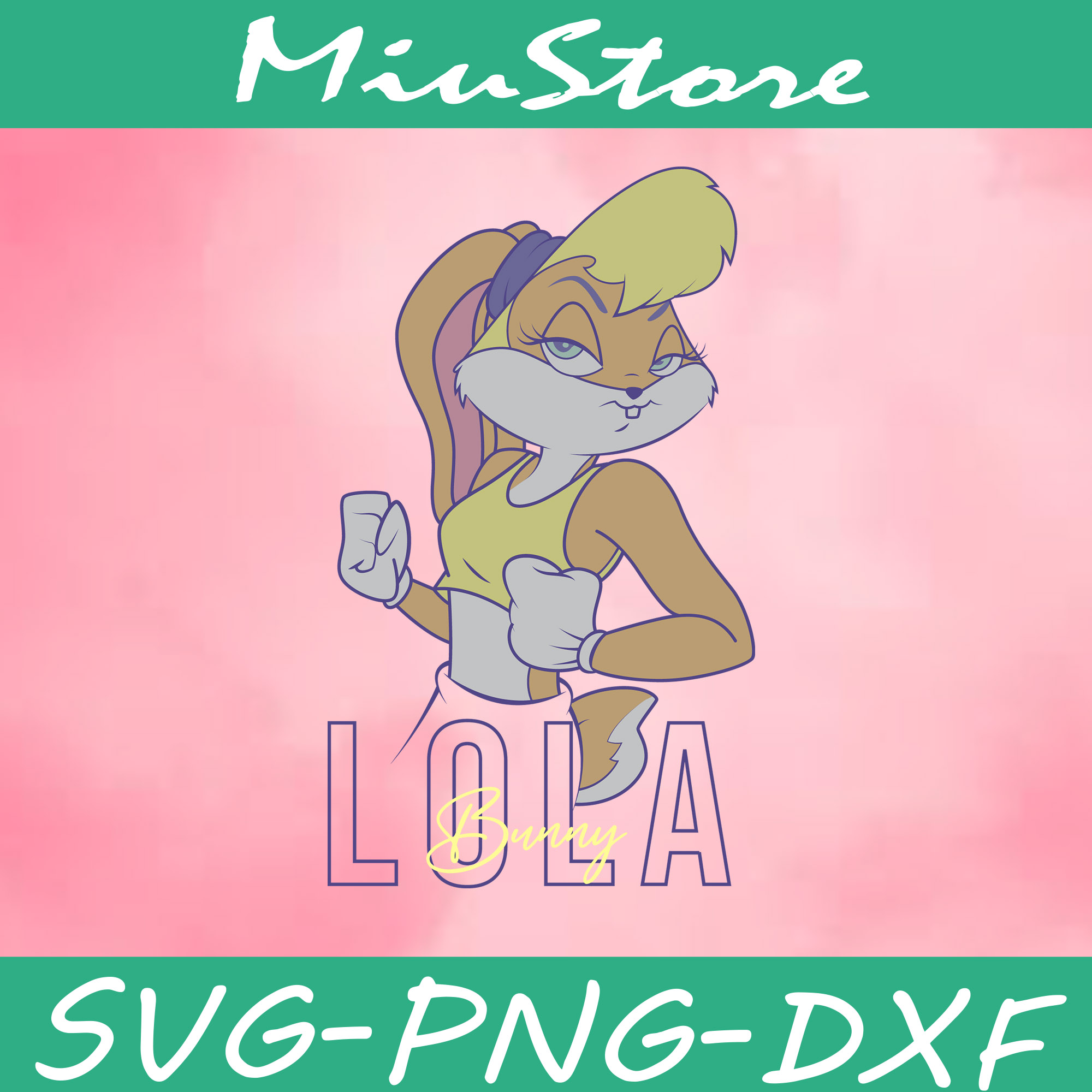 Lola Bunny SVG,png,dxf,cricut | Inspire Uplift