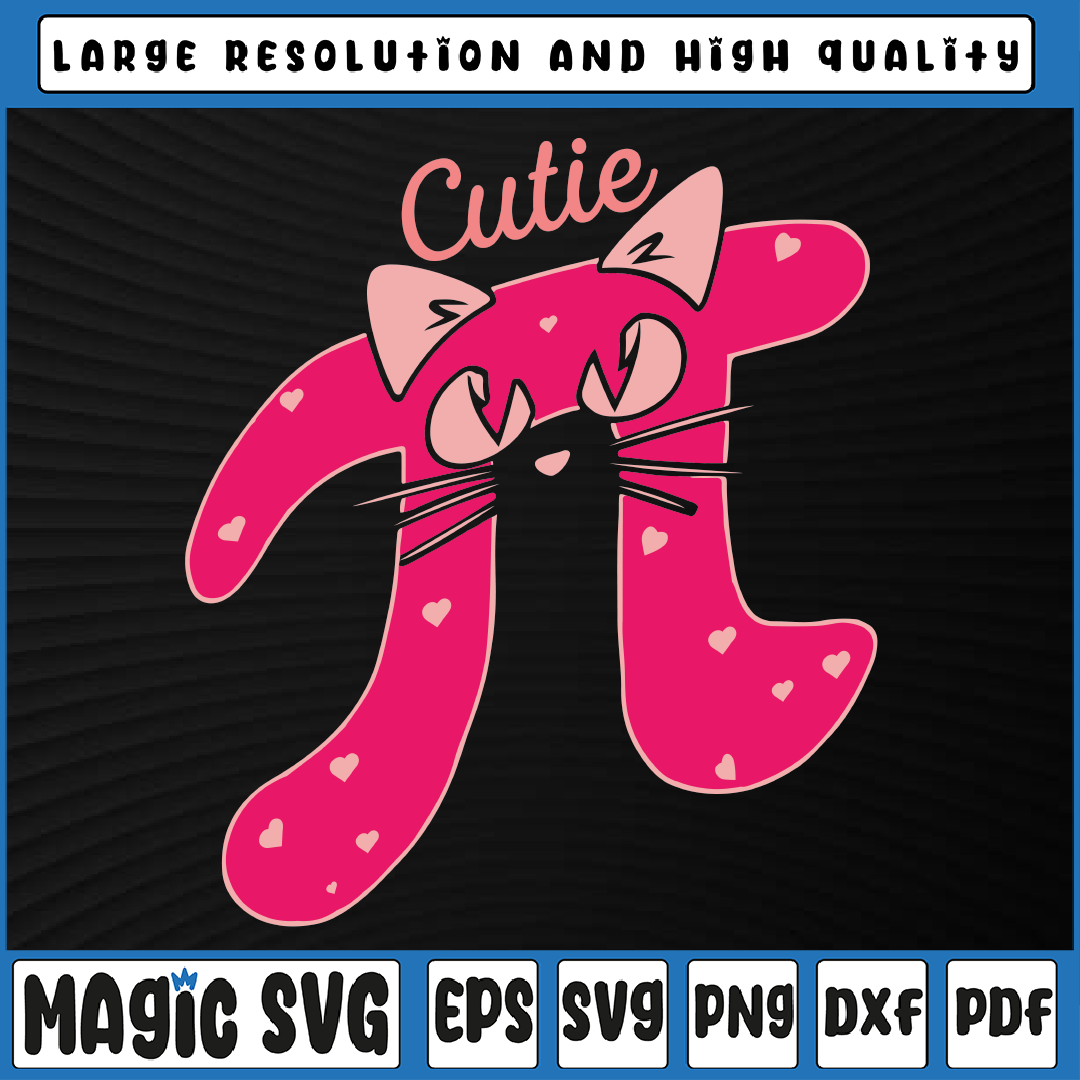 Pi Day 2023, Cutie Pi Svg, Mathematics Pi Symbol svg png, Ma Inspire