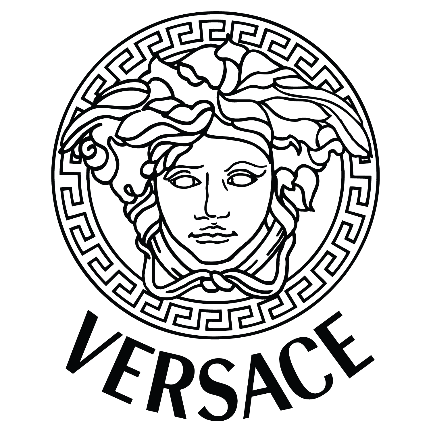 Versace svg, Versace logo svg, Pattern svg, Versace logo des