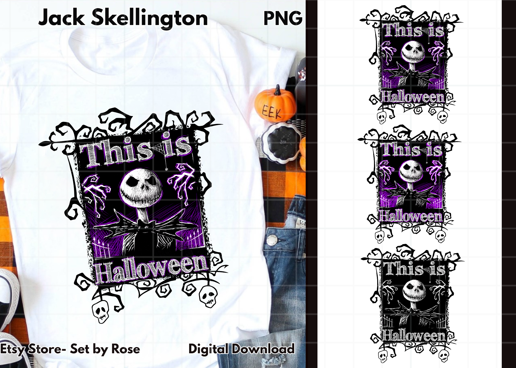 Jack Skellington Png, Spooky Jack, Halloween Nightmare Befor