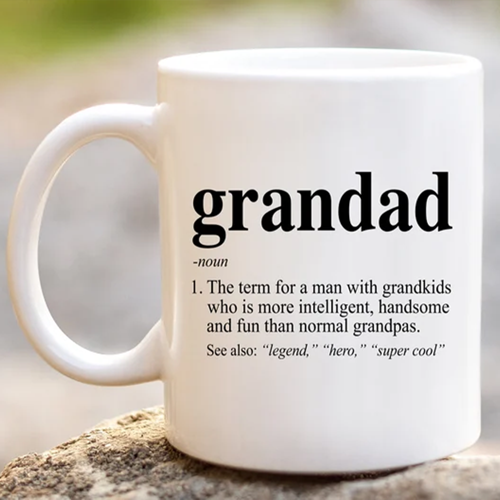 Grandad Definition Coffee Mug Grandad Defined Cup Funny Inspire