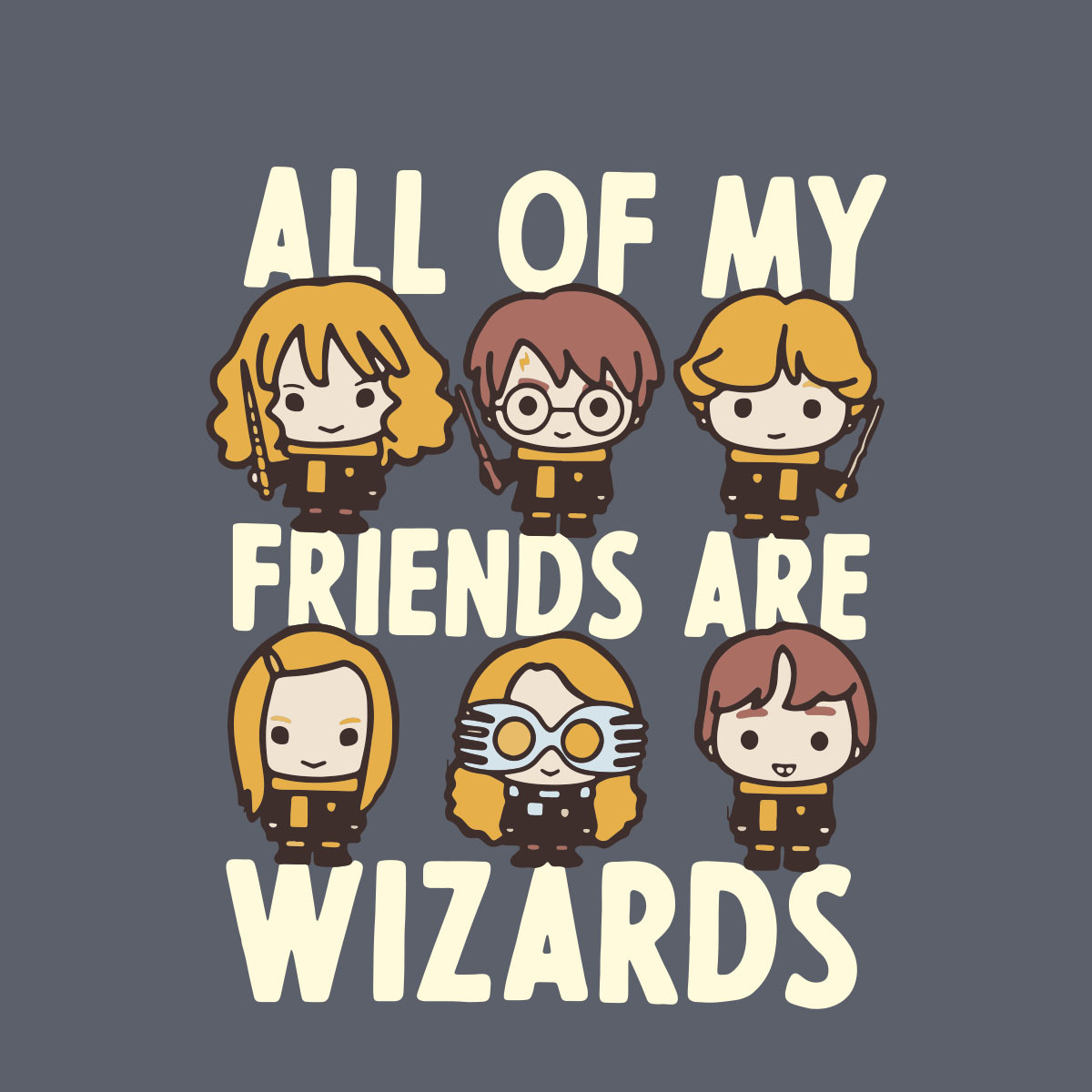 All Of My Friend Are Wizards Svg, Trending Svg, Harry Potter Inspire