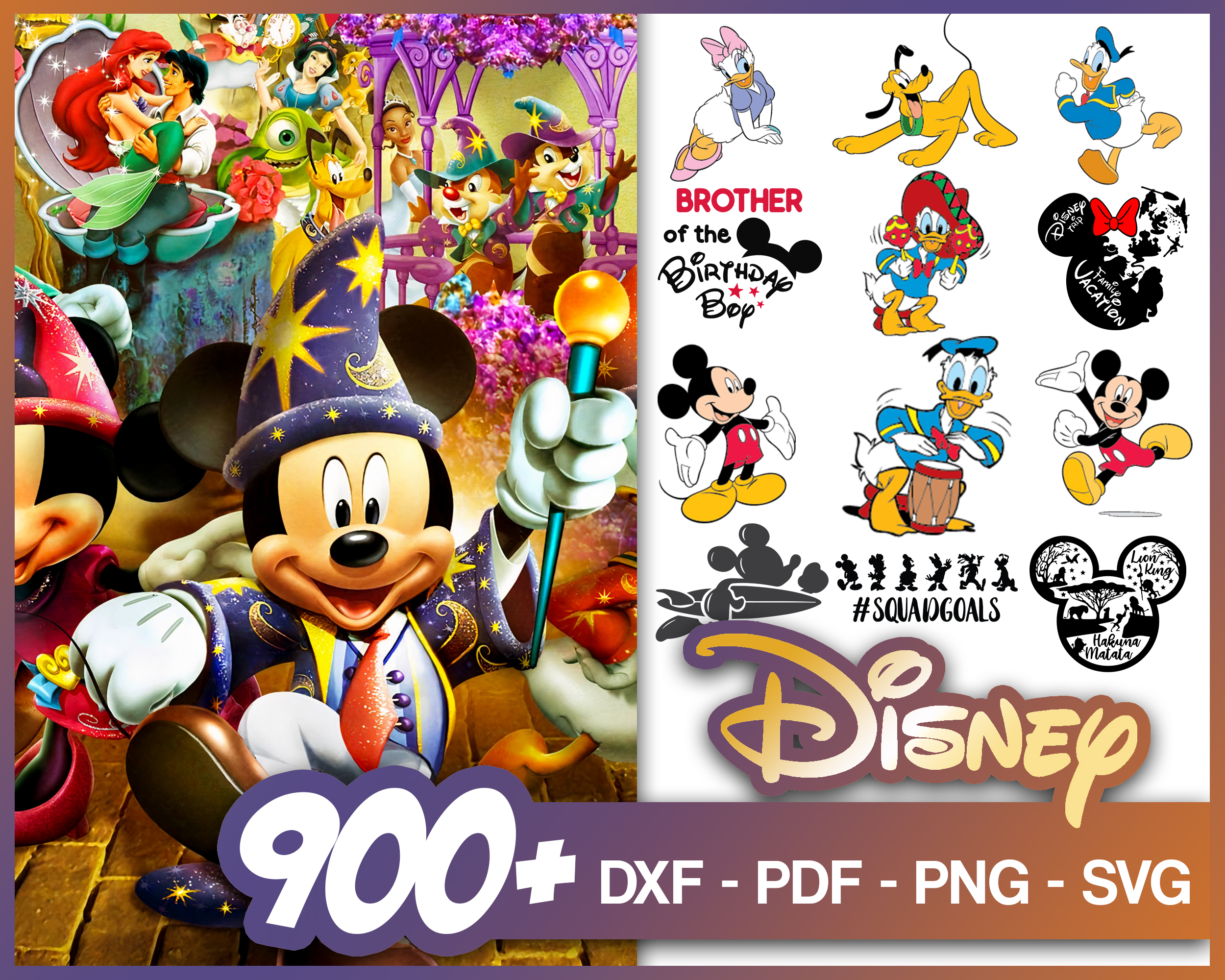 Disney Time Rover Svg Disney SVG Bundle Digital Download Pack 3 - Designs - 900 Fi | Inspire ...