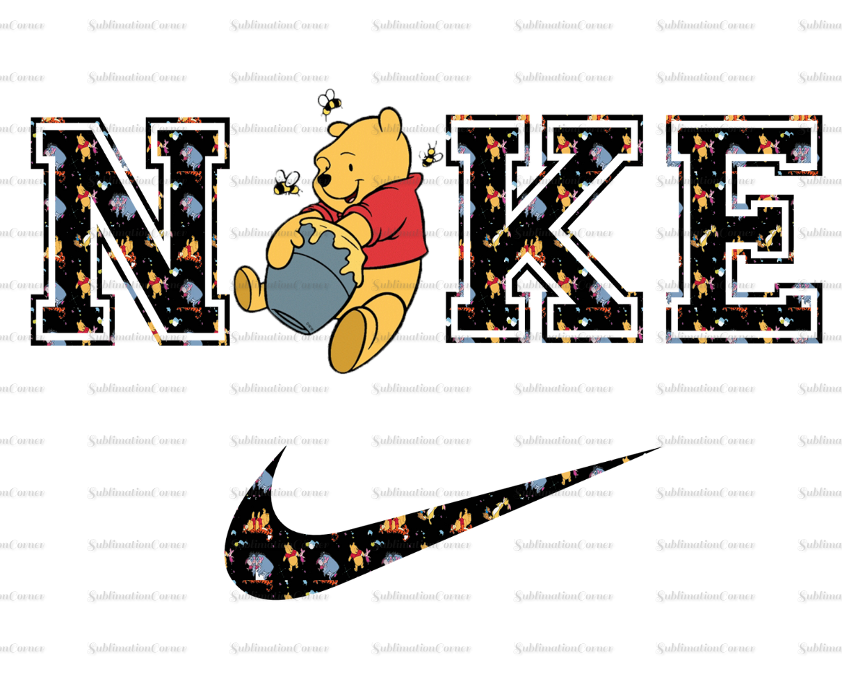 pooh bear nike shoes