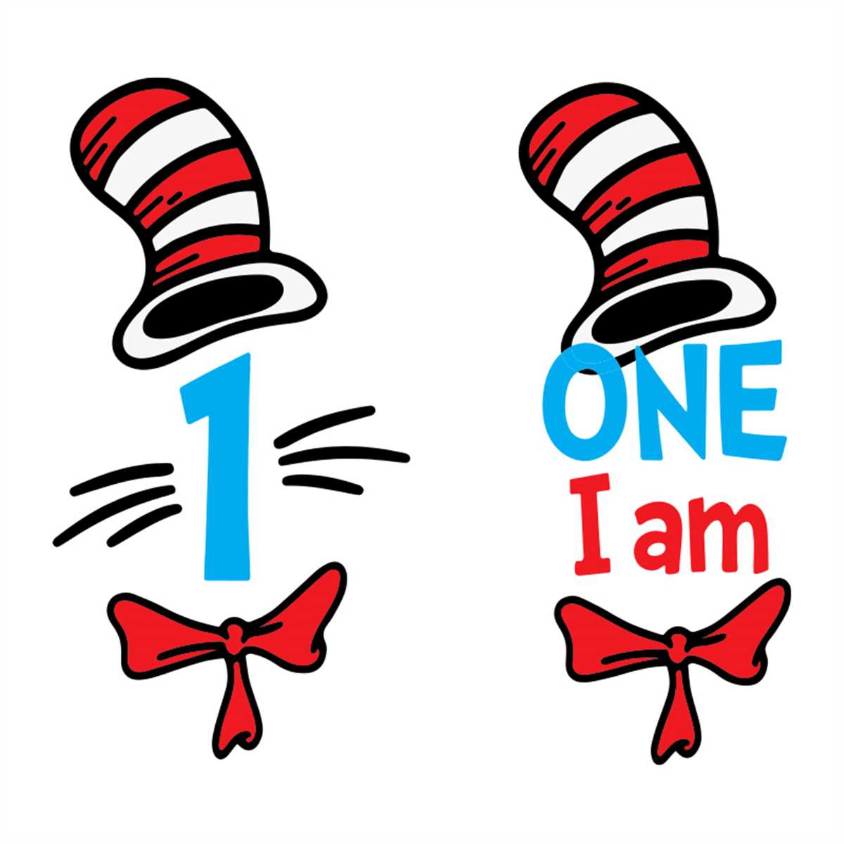 Dr Seuss Thing One I Am Svg, Dr Seuss Svg, Seuss Svg, Dr Seu Inspire