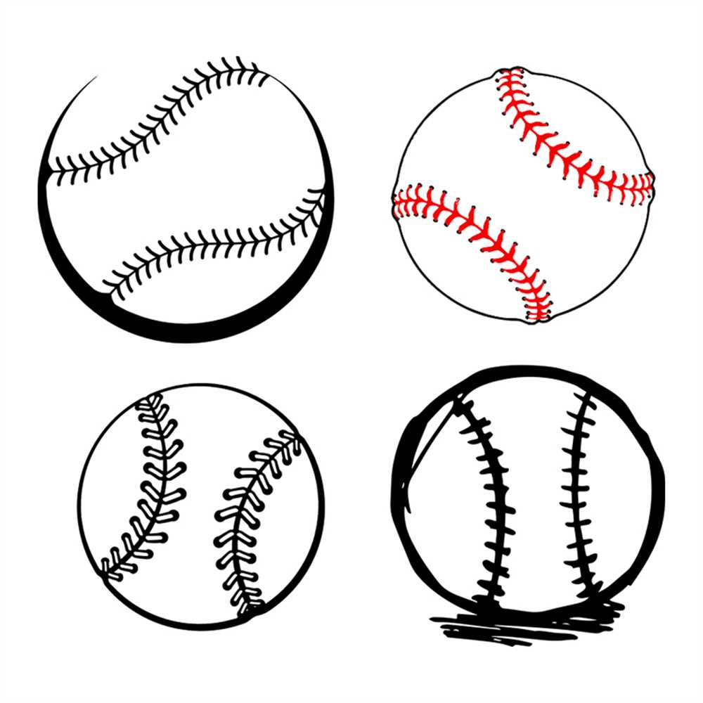 Softball Baseball Ball Svg Bundle, Sport Svg, Softball Ball Inspire