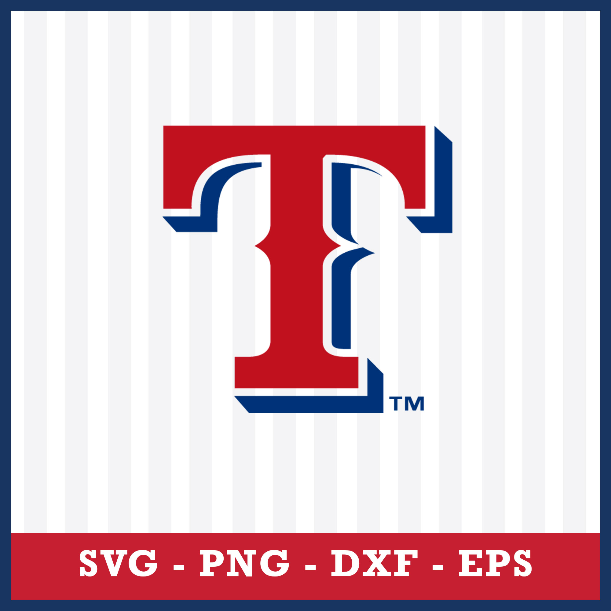 Teksas Rangers Svg, Teksas Rangers Logo Svg, MLB Svg, Sport Inspire