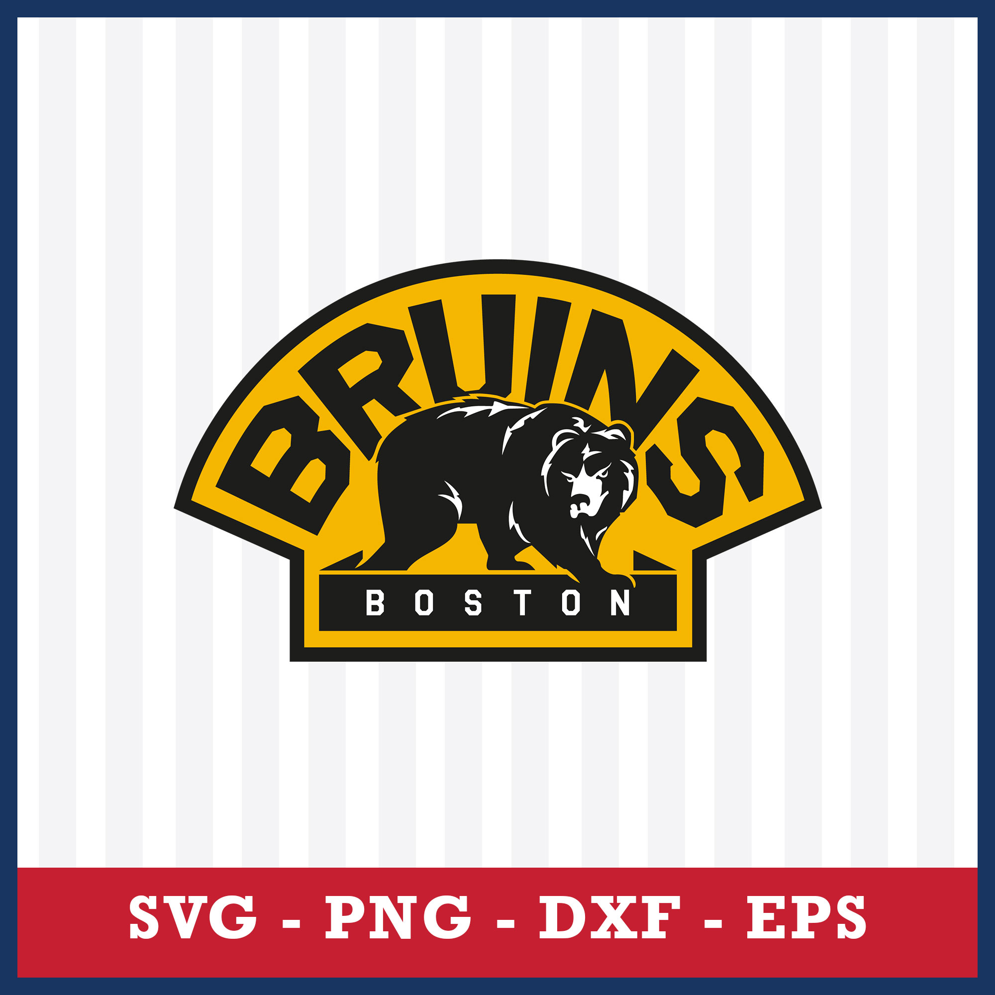 Boston Bruins NHL Iron On Embroidered Patch – 2 7/16 Inch – Cap Hat Emblem – USA Seller