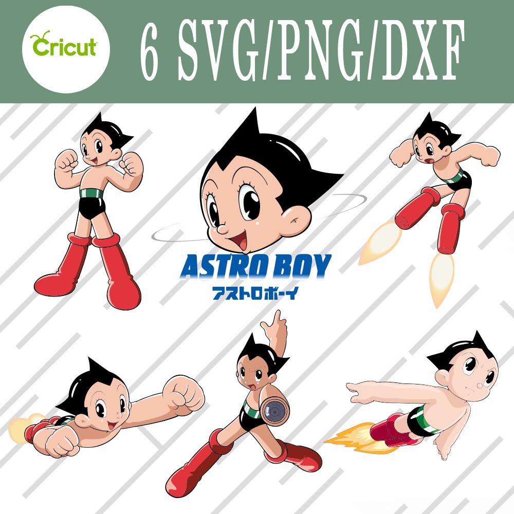 Astro boy svg, Astro boy bundle svg, Png, Dxf, Cutting File Inspire