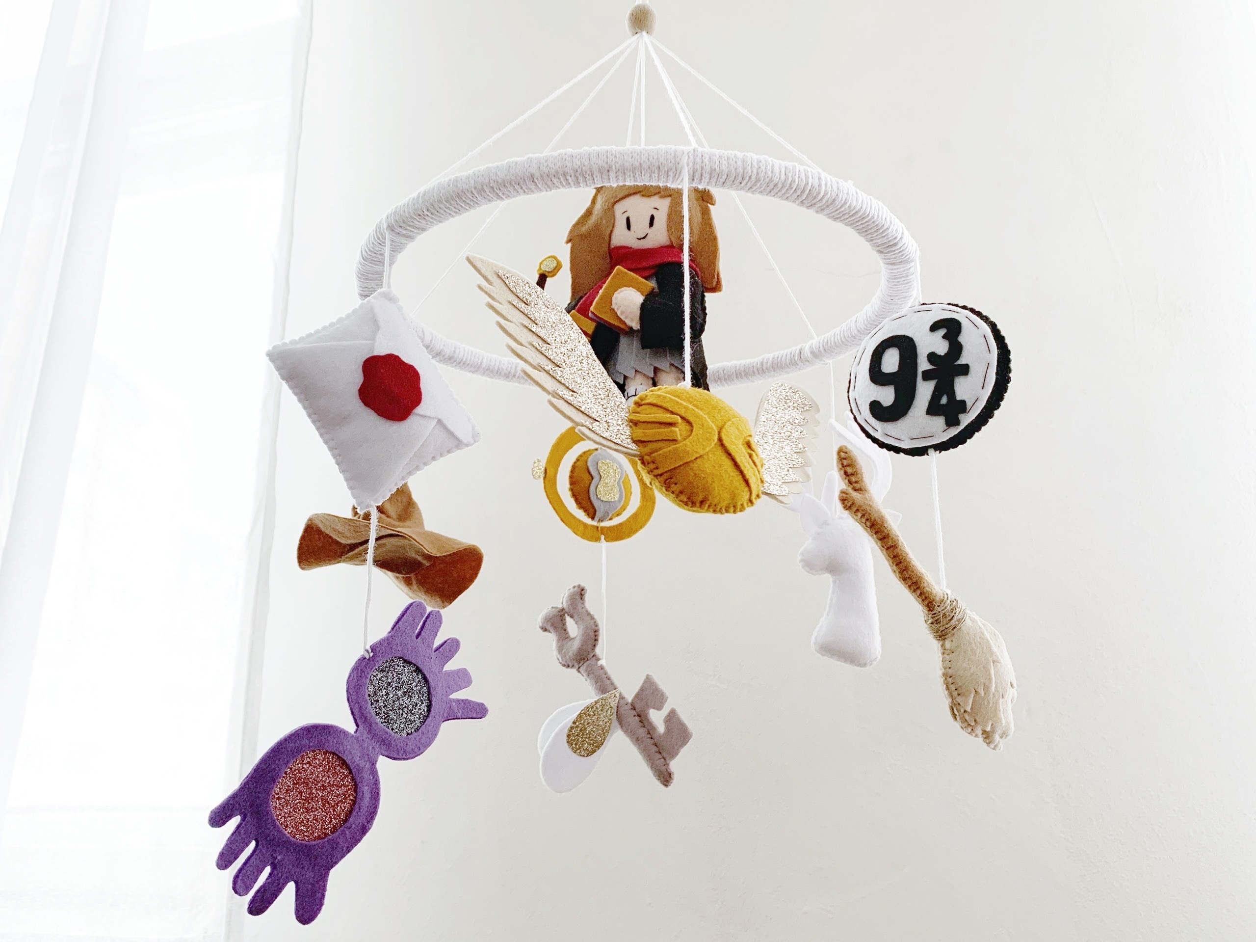 Harry Potter baby boy mobile Harry Potter girl nursery decor Inspire